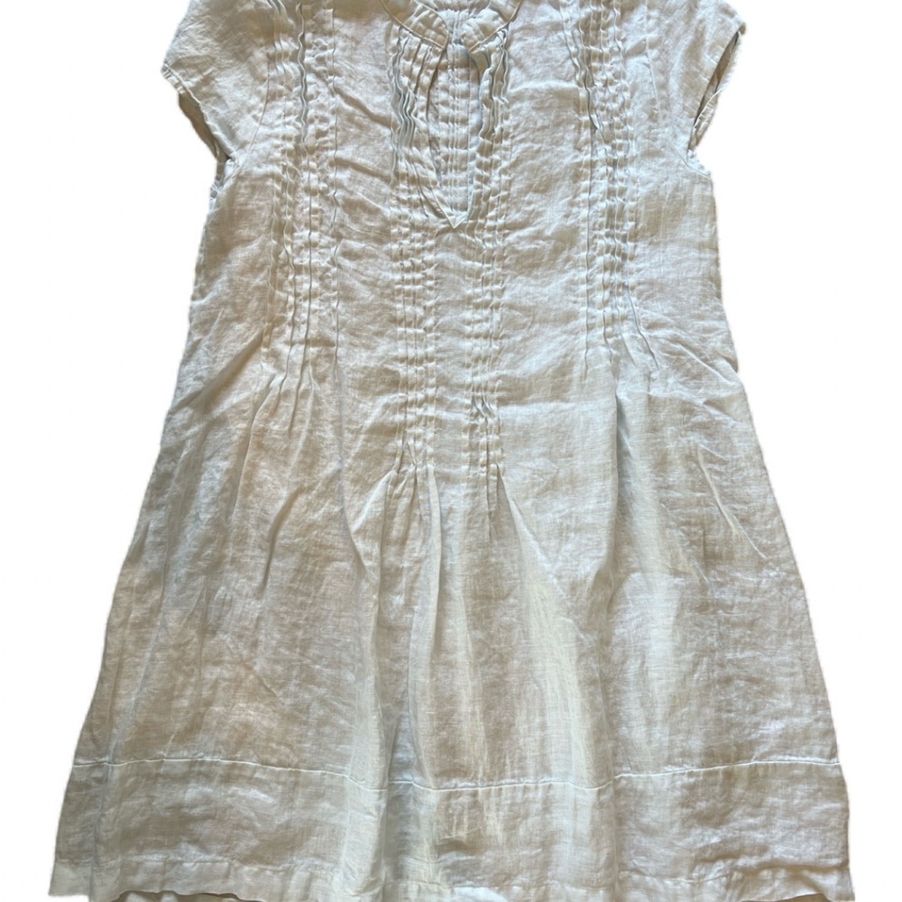CP Shades White Linen Tunic